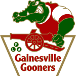 Gainesville Gooners official logo. Based in Gainesville, Florida.