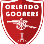 Orlando Gooners official logo. Based in XL Soccer World in Orlando, Florida.