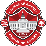 Columbia Gunners official logo.