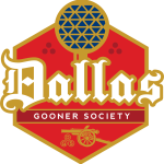 Dallas Gooner Society official logo