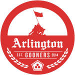 Arlington Gooners official logo. Based in Arlington, Virginia.